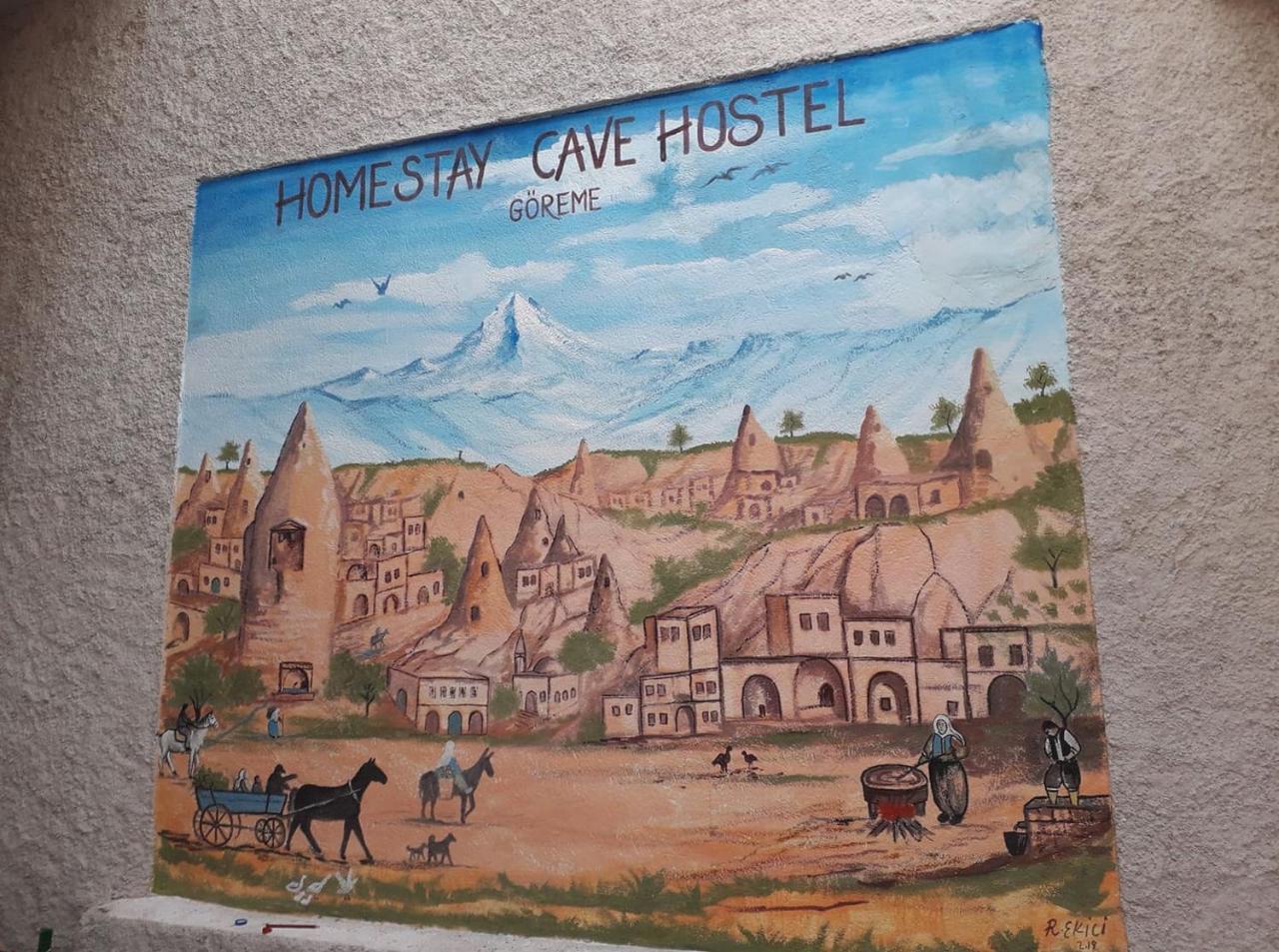 Homestay Cave Hostel ギョレメ エクステリア 写真